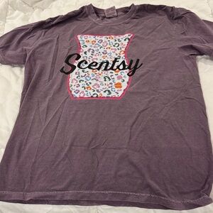Scentsy women Tee with Colorful Design